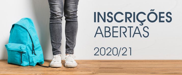 Inscrições Abertas Ano Letivo 2020/2021